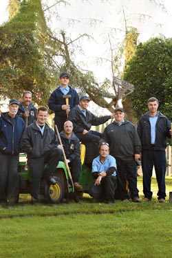 Grounds crew